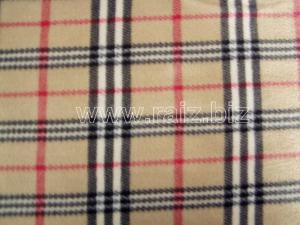 England Grid Polar Fleece Fabric