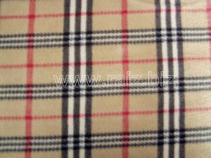 England Grid Polar Fleece Fabric