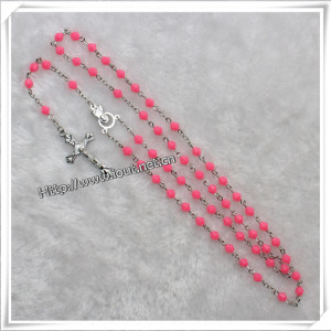 Beads Rosary, Plastic Beads Rosary, Plastic Angle Beads Rosary (IO-cr274)