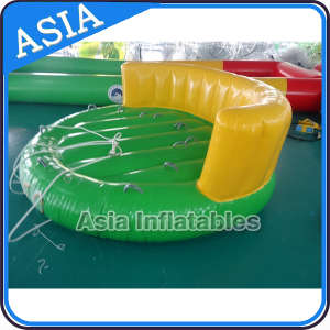 Beach Use Seaside Inflatable Water Sofa Flying Towables Boat Inflatable Crazy UFO