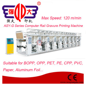 Asy-G Series Computerized Rail Pet Gravure Printing Machinery